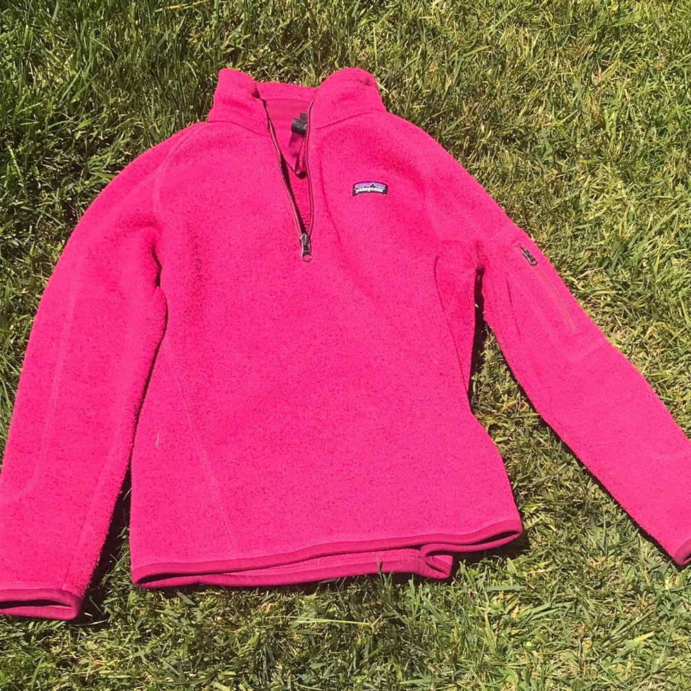 Red Patagonia jacket
